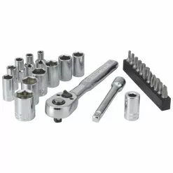 Craftsman 1/4-in Nano Metric Mechanic Driver Bit Set - 24 Pieces