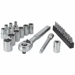 Craftsman 1/4-in Nano Standard Mechanic Driver Bit Set - 24 Pieces