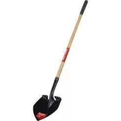 Craftsman Tempered Steel Round Shovel - 60-in - Black