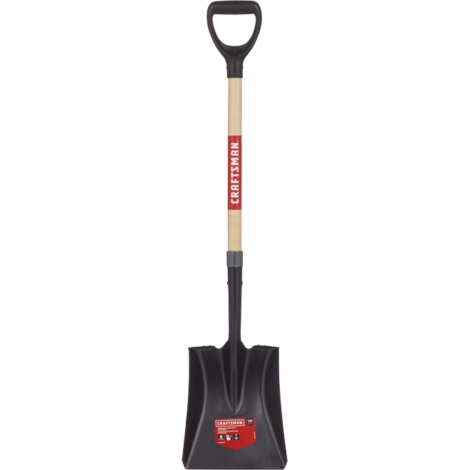 Craftsman Tempered Steel Square Shovel - 43-in - Black 1 Craftsman Tempered Steel Square Shovel - 43-in - Black