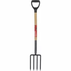 Craftsman 4-Tine Spading Fork - Tempered Steel - 11-in x 7.5-in