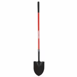 Craftsman Round Shovel - 61.5-in - Steel/Fibreglass - Red