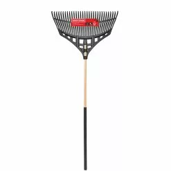 Craftsman Leaf Rake - 30-in - Black