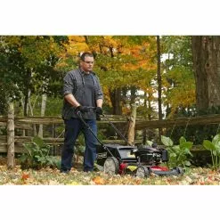 Craftsman 3-in-1 Gas Push Lawn Mower - 159 cc - Steel - Red -Craftsman Sales Shop 02225398e L