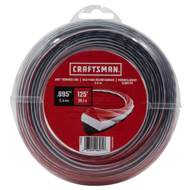 Craftsman Trimmer Line - 125-ft x 0.095-in 1 Craftsman Trimmer Line - 125-ft x 0.095-in