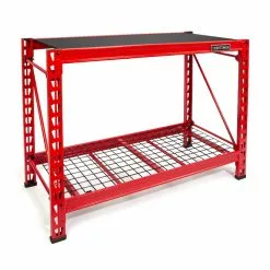Craftsman 94772 Metal Shelving Unit W Red 50-in