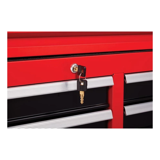 CRAFTSMAN Tool Chest - 4 Drawers - 26" x 16" x 24.5" - Red and Black 4 CRAFTSMAN Tool Chest - 4 Drawers - 26" x 16" x 24.5" - Red and Black - Image 4