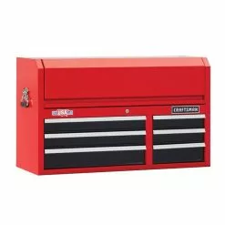 CRAFTSMAN Tool Chest - 6 Drawers - 40.5" x 16" x 24.5" - Red and Black