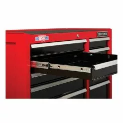 CRAFTSMAN Tool Cabinet - 10 Drawers - 41" x 18" x 37.5" - Red and Black -Craftsman Sales Shop 16765006c L