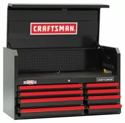 CRAFTSMAN Tool Box - 8 Drawers - 41" - Red and Black