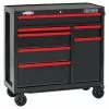 CRAFTSMAN Tool Cabinet - 7 Drawers - 41" - Red and Black