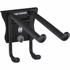 Craftsman VersaTrack - Double Hook - Black Steel
