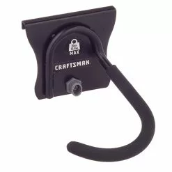 Craftsman VersaTract Vertical Bike Hook - Black Steel