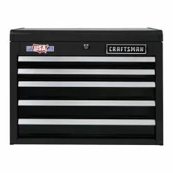 Craftsman 2000 Series 5-Drawer Tool Chest - 26-in - Black