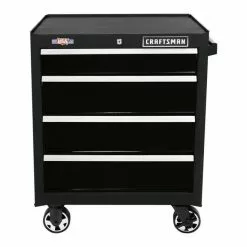 Craftsman 4-Drawer Mobile Tool Chest - 26-in - Black