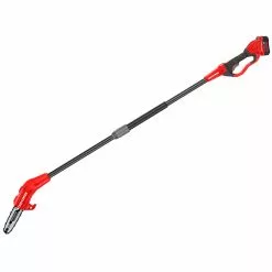 Craftsman Chainsaw with Extension Pole - 20 V - 4 AH - Red and Black -Craftsman Sales Shop 22465123e L