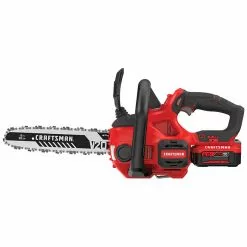 Craftsman V20 Compact Cordless Chainsaw - 20 V - 4 A - 12-in - Red