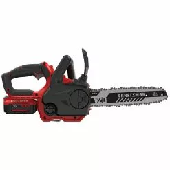 Craftsman V20 Compact Cordless Chainsaw - 20 V - 4 A - 12-in - Red -Craftsman Sales Shop 22465131c L