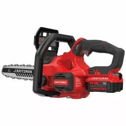 Craftsman V20 Compact Cordless Chainsaw - 20 V - 4 A - 12-in - Red -Craftsman Sales Shop 22465131e L