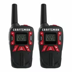 Craftsman Rechargeable Two-Way Radio - 40 km - 2-Pk