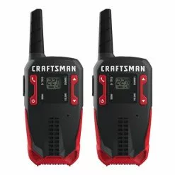 Craftsman Rechargeable Two-Way Radio - 25 km - 2-Pk