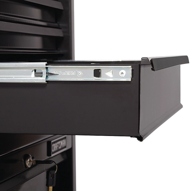 CRAFTSMAN Rolling Tool Chest - 26" - 4 Drawers - Black 2 CRAFTSMAN Rolling Tool Chest - 26" - 4 Drawers - Black - Image 2