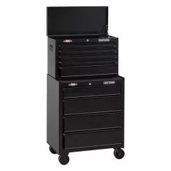 CRAFTSMAN Rolling Tool Chest - 26" - 4 Drawers - Black 9 CRAFTSMAN Rolling Tool Chest - 26" - 4 Drawers - Black -Craftsman Sales Shop 41536891e L
