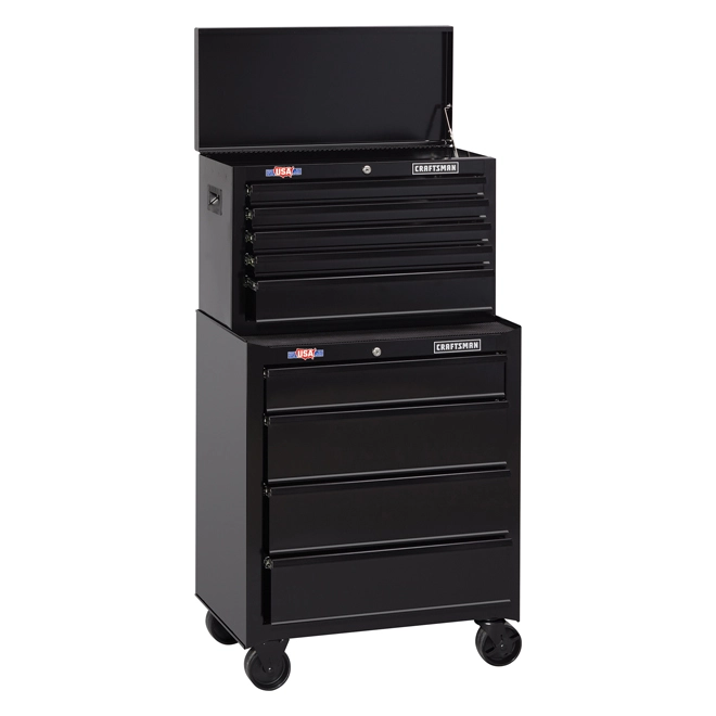CRAFTSMAN Rolling Tool Chest - 26" - 4 Drawers - Black 5 CRAFTSMAN Rolling Tool Chest - 26" - 4 Drawers - Black - Image 5