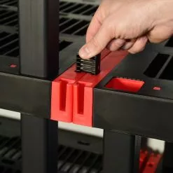 Craftsman Modular 5-Shelf Storage Unit - Plastic - 72-in x 40-in x 24-in - Black -Craftsman Sales Shop 41537476d L