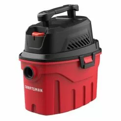 Craftsman Wet and Dry 3-Gal. 3 HP Black/Red Plastic Corded Vacuum