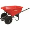 Craftsman(R) Wheelbarrow - 6 cu.ft - Poly - Red